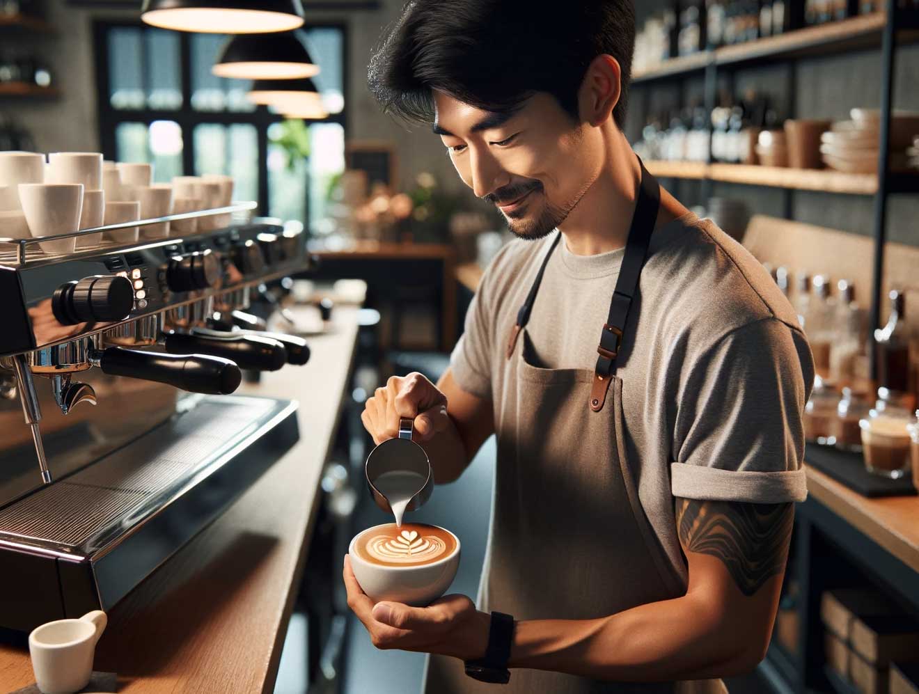 Lerne Latte Art: Wie Du Kaffee zum Kunstwerk machst!